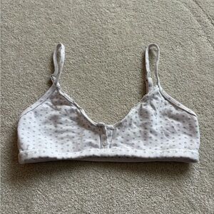 Brandy Melville Heart Henley Bralette